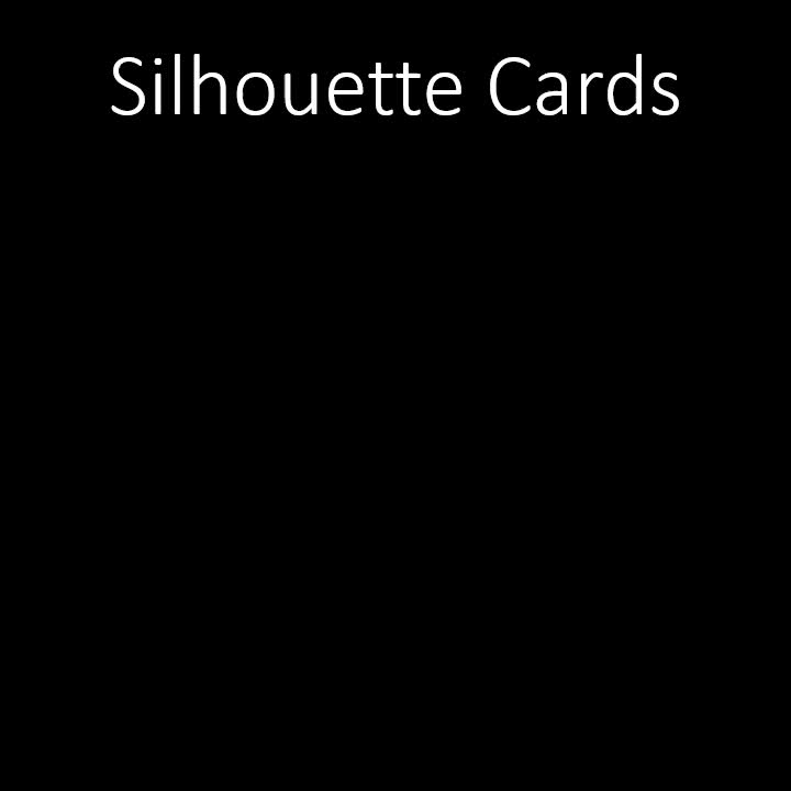 Silhouette Cards - so funktionierts